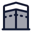 Kaaba icon with duotone standard style
