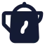Kettle icon with solid standard style