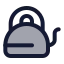 Kettle icon with duotone standard style