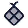 Ketupat icon preview