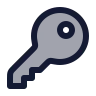 Key Round icon preview