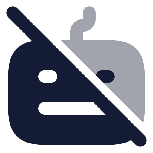 Keyboard Off Icon in Bulk Rounded style