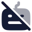 Keyboardoff icon with bulk rounded style