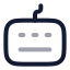 Keyboard icon with twotone rounded style