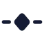 Keyframealignhorizontal icon with solid standard style
