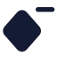 Keyframeremove icon with solid standard style