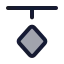 Keyframetop icon with duotone standard style