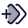 Keyframes Double Add icon preview