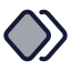 Keyframesdouble icon with duotone standard style