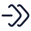 Keyframesdoubleremove icon with stroke rounded style