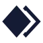 Keyframesdouble icon with solid sharp style