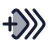 Keyframes Multiple Add icon preview