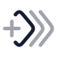 Keyframesmultipleadd icon with twotone rounded style