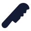 Knifebread icon with solid standard style