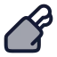 Knives icon with duotone rounded style