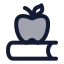 Knowledge icon with duotone rounded style