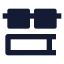Knowledge icon with solid sharp style