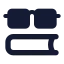 Knowledge icon with solid standard style