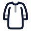Kurta icon with twotone rounded style
