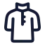 Kurta icon with stroke rounded style