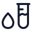 Labs icon with stroke rounded style