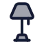 Lamp icon with duotone standard style