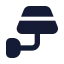 Lampwallup icon with solid standard style
