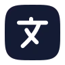 Language Square icon preview