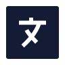 Language Square icon preview
