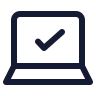Laptop Check icon preview