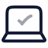 Laptop Check icon preview