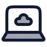 Laptop Cloud icon preview