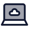 Laptop Cloud icon preview
