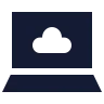 Laptop Cloud icon preview