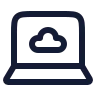 Laptop Cloud icon preview