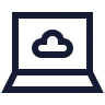 Laptop Cloud icon preview