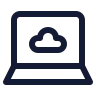 Laptop Cloud icon preview