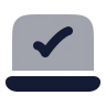 Laptop Minimal Check icon preview