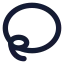 Lasso icon with solid standard style