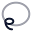 Lasso icon with twotone rounded style