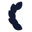 Laurelwreathleft icon with solid standard style
