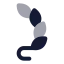 Laurelwreathright icon with bulk rounded style