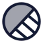 Layermask icon with duotone standard style