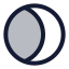 Layermask icon with duotone rounded style