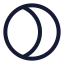 Layermask icon with stroke rounded style