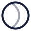 Layermask icon with twotone rounded style
