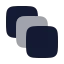 Layerslogo icon with bulk rounded style