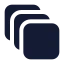 Layerslogo icon with solid standard style