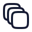 Layerslogo icon with stroke rounded style