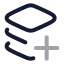 Layersplus icon with twotone rounded style